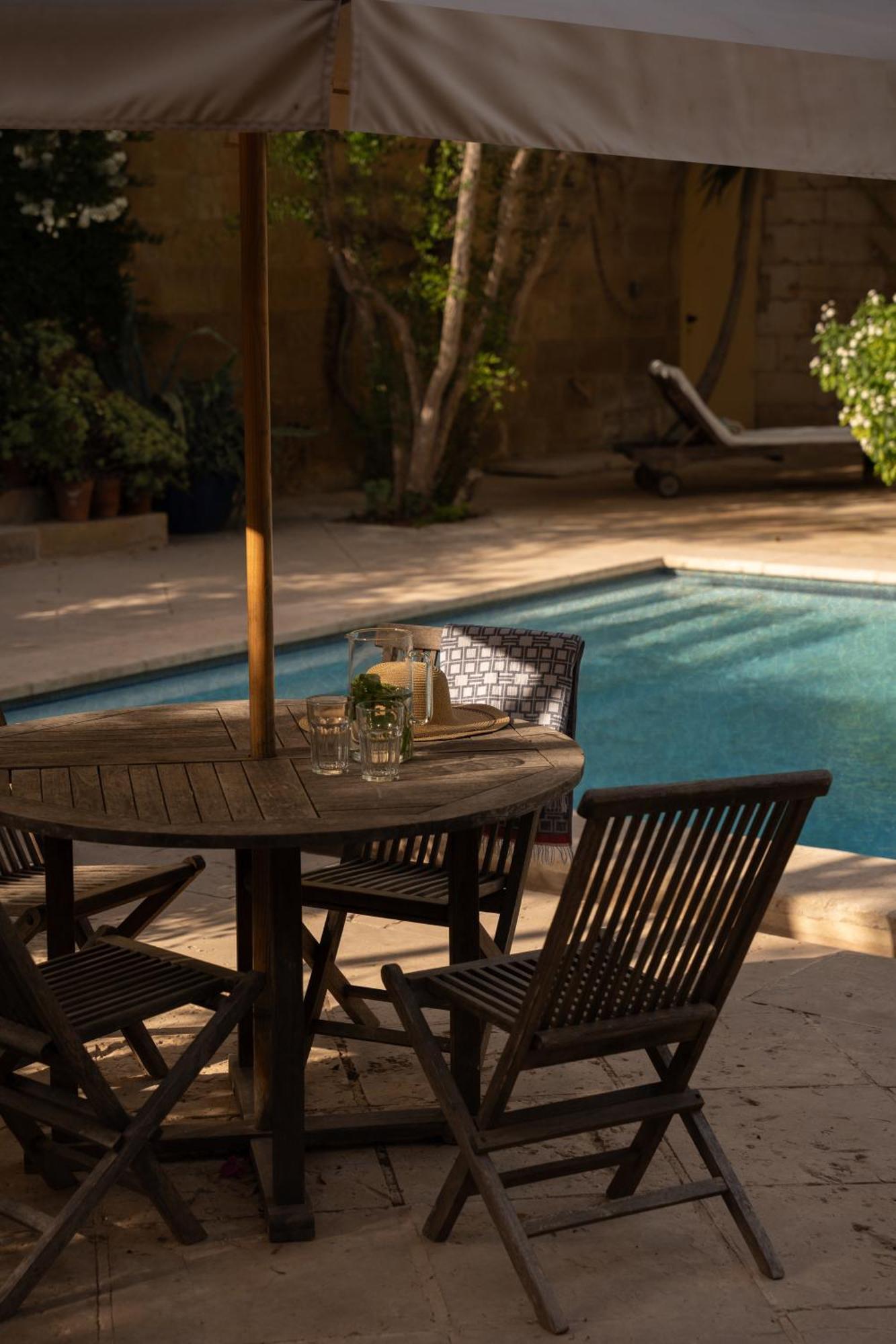 Casa San Rocco - Luxurious Grand 18Th C. Palace With Gardens & Pool Hal Ghaxiak Eksteriør bilde