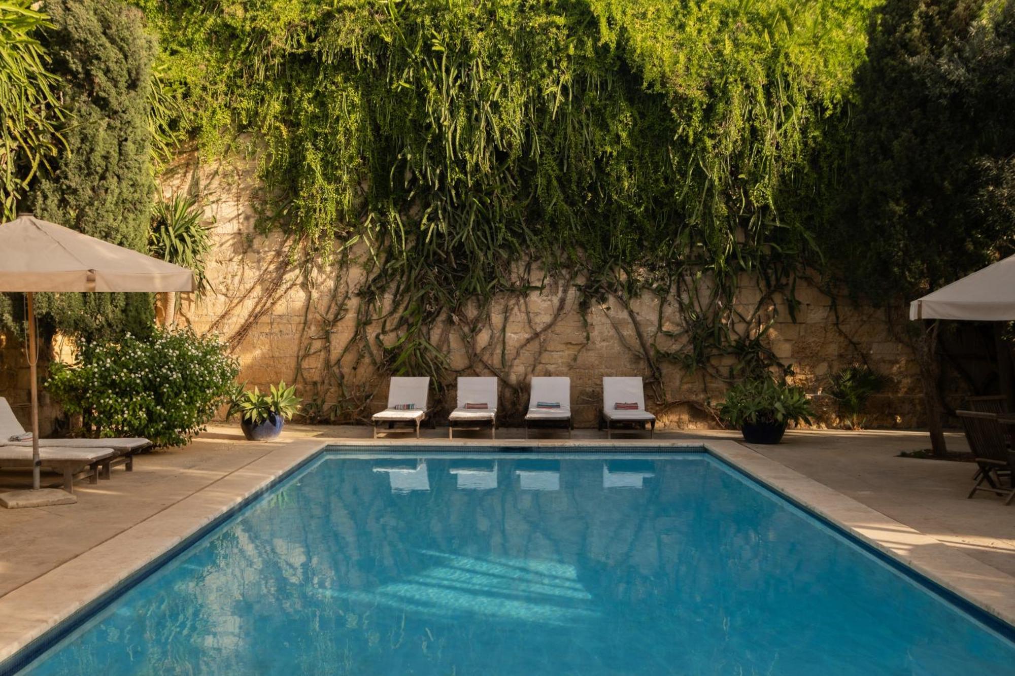 Casa San Rocco - Luxurious Grand 18Th C. Palace With Gardens & Pool Hal Ghaxiak Eksteriør bilde