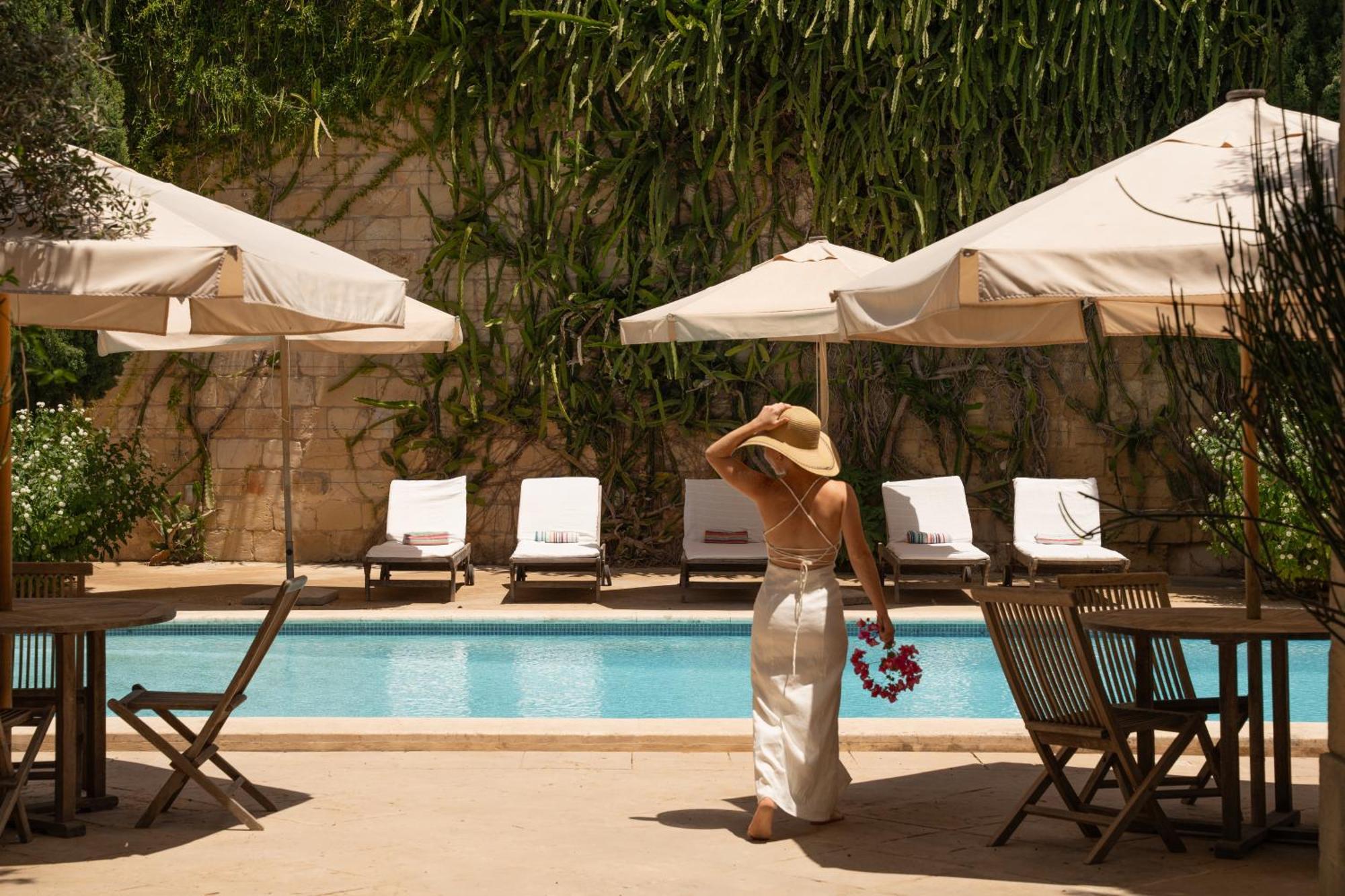 Casa San Rocco - Luxurious Grand 18Th C. Palace With Gardens & Pool Hal Ghaxiak Eksteriør bilde