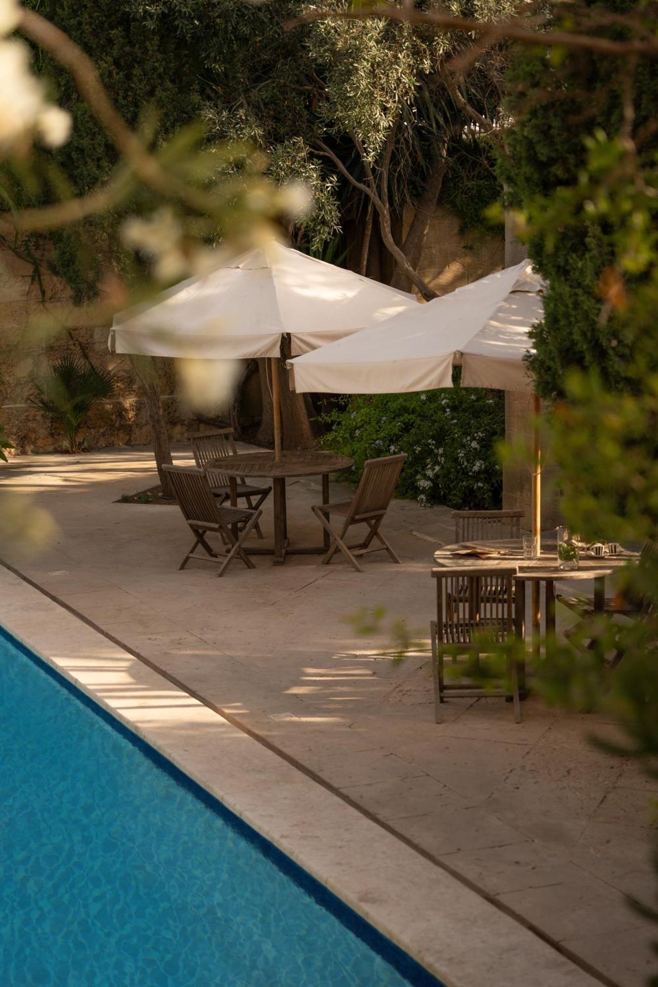 Casa San Rocco - Luxurious Grand 18Th C. Palace With Gardens & Pool Hal Ghaxiak Eksteriør bilde