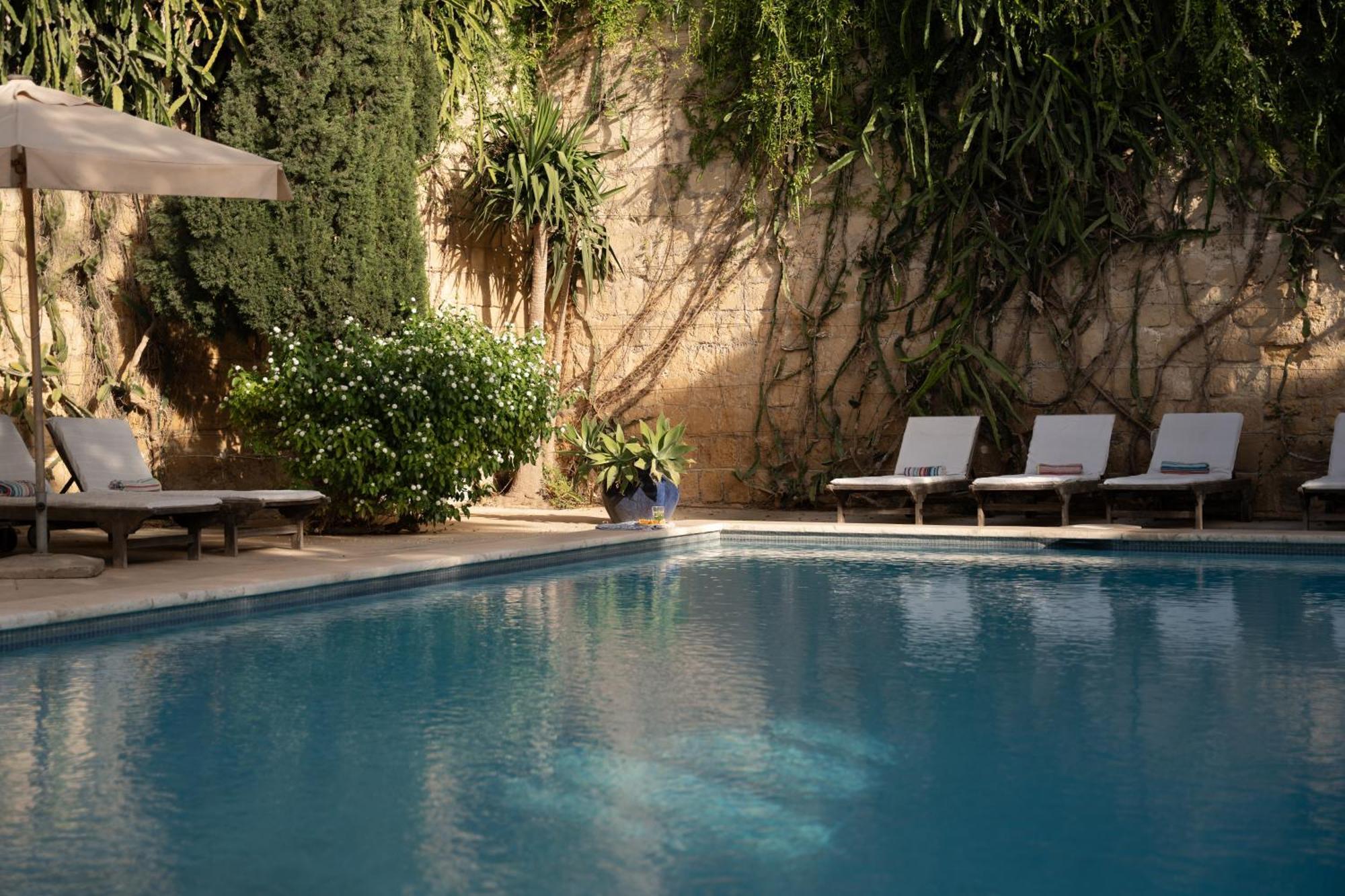 Casa San Rocco - Luxurious Grand 18Th C. Palace With Gardens & Pool Hal Ghaxiak Eksteriør bilde